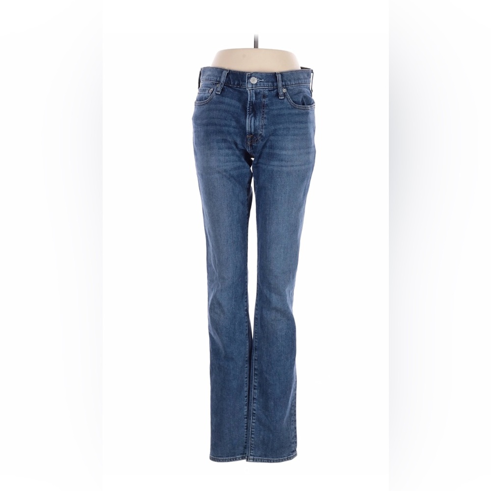 Abercrombie & Fitch Women's Dark Blue Skinny Stretch Jeans